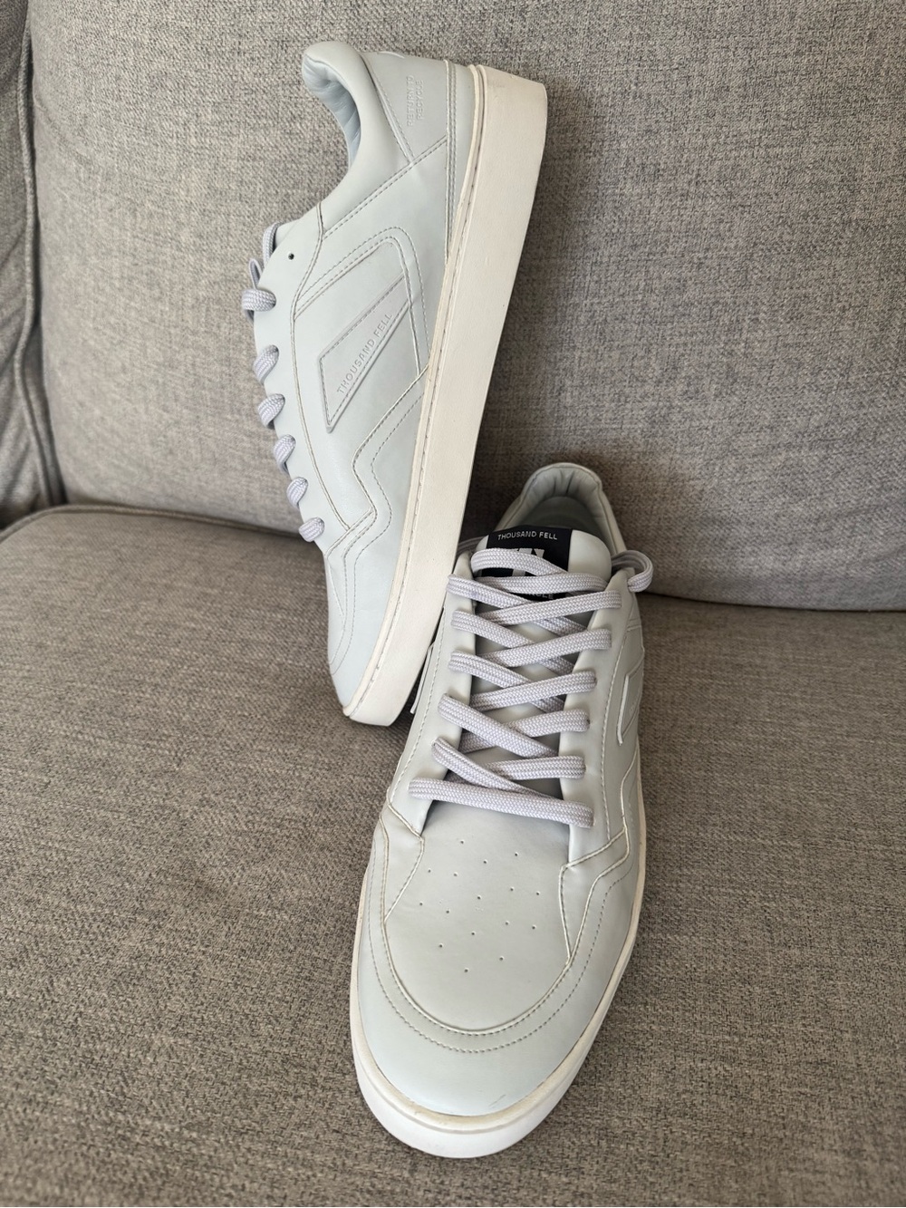 NWOB -Thousand Fell’s Court Sneaker Men’s- Light Gray